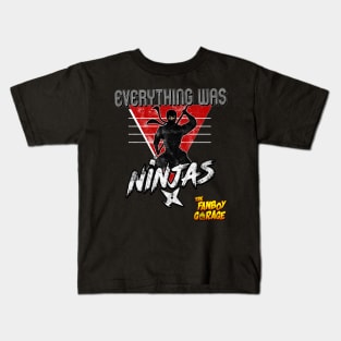 Fanboy Garage-Everything Ninjas Kids T-Shirt